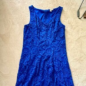 Royal Blue Lacey dress